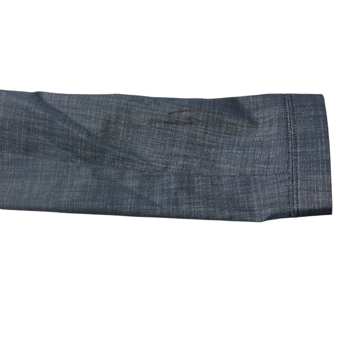 SQUERE DENIM JACKETノーカラージャケット664 5 JK TO