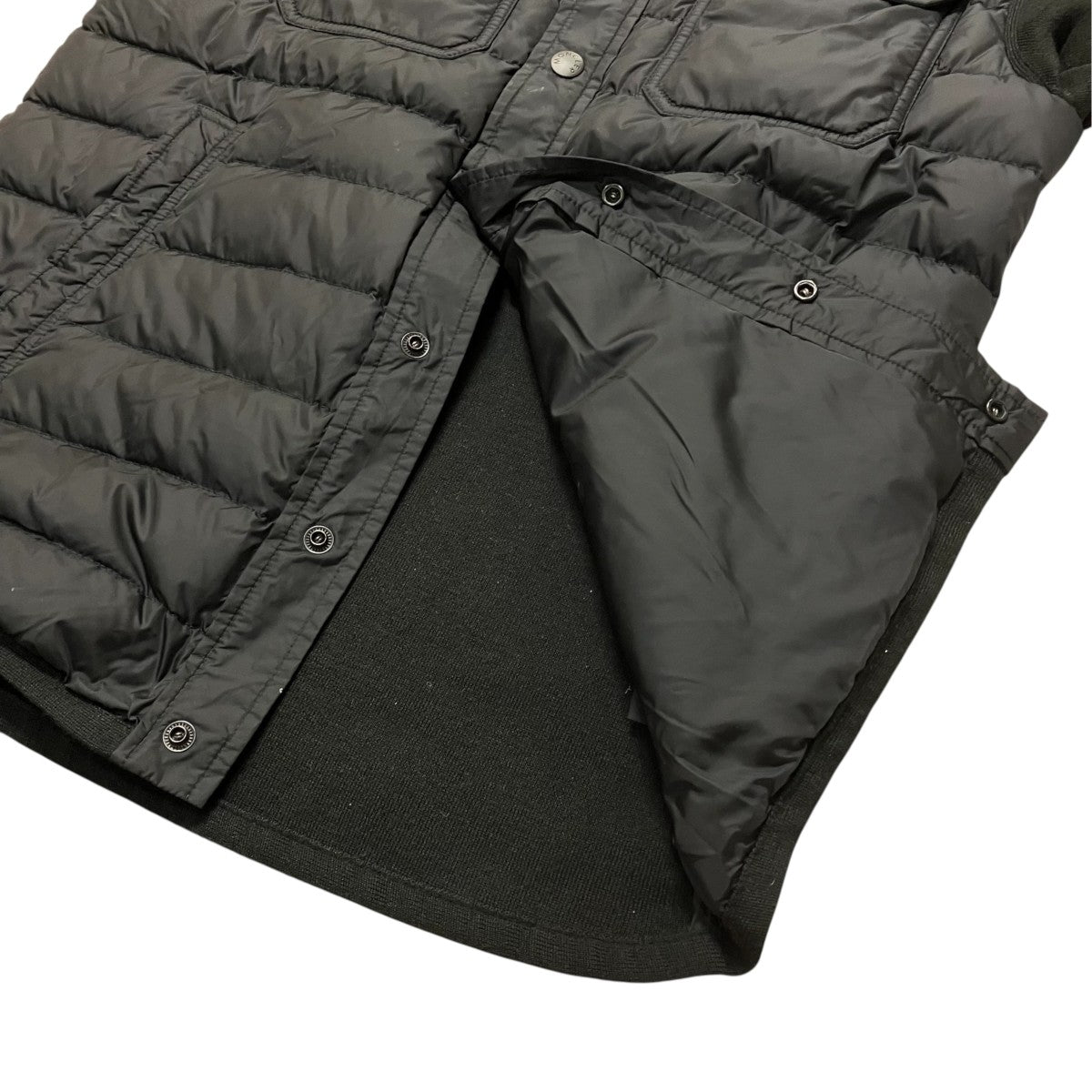 MONCLER ニット切替ジャケットMAGLIONE TRICOT CARDIGAN 古着・中古-4枚目のアイテム画像