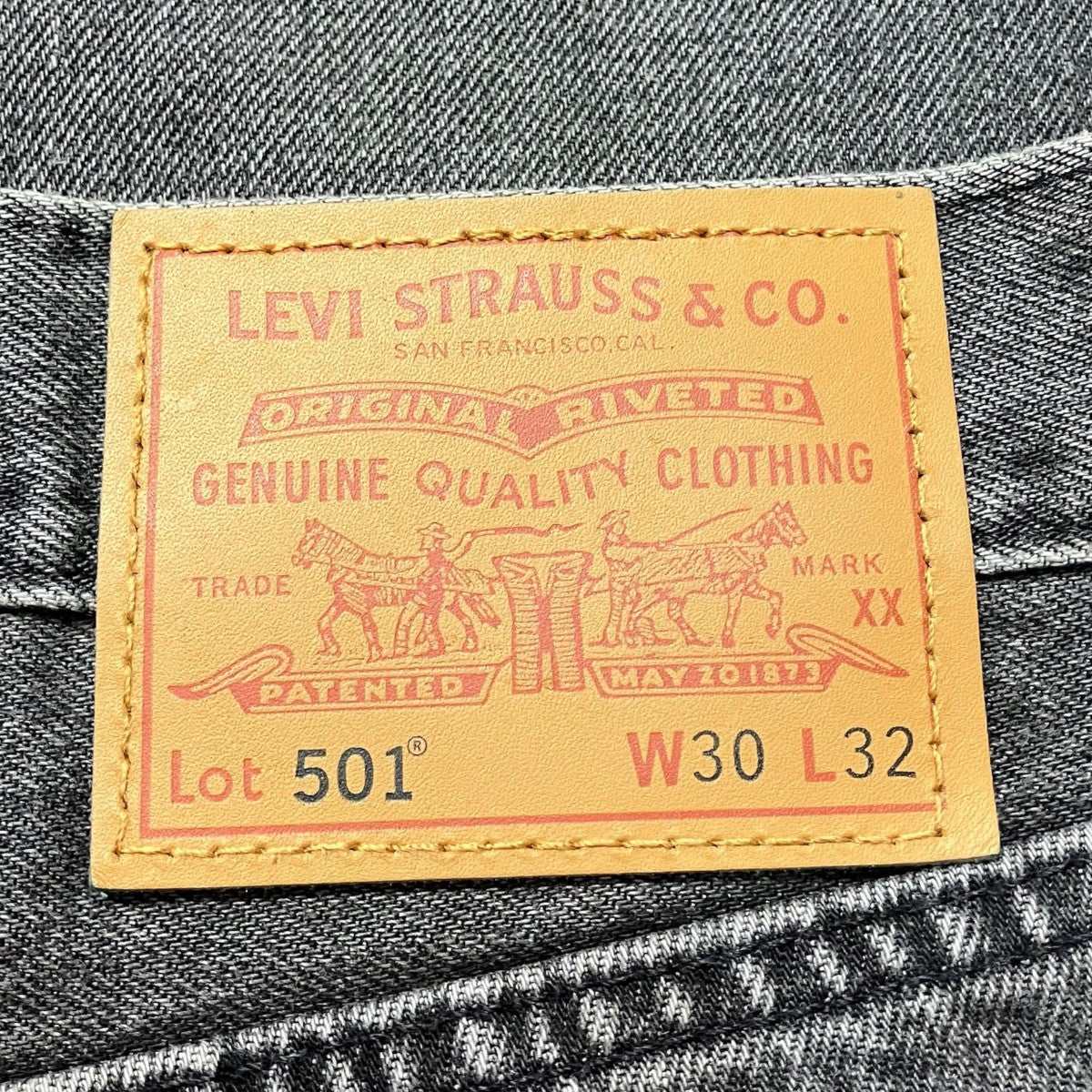 LEVI’S 5ポケットデニムパンツ 古着・中古-6枚目のアイテム画像