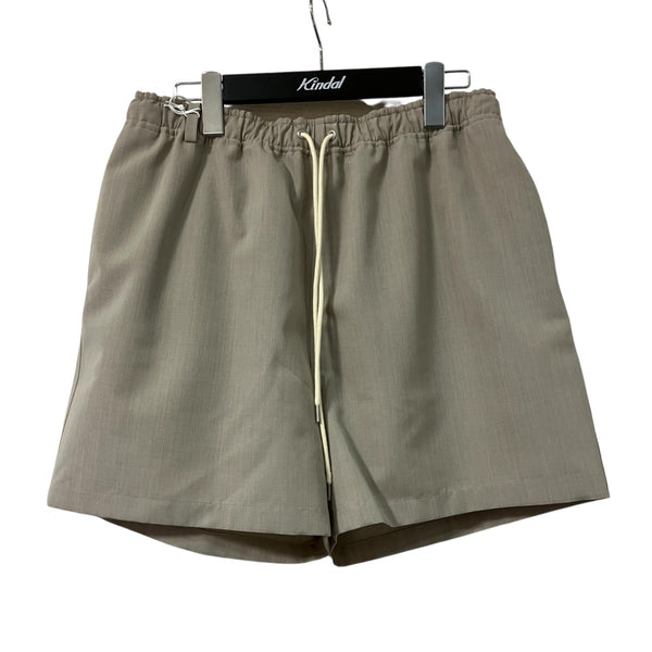 オーラリー　チノパン　ショートパンツ　ヴィンテージ加工　26SS AURALEE(オーラリー) 26SSWOOL MAX CANVAS SHORTSショートパンツ