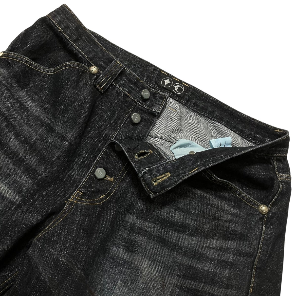 BURN DOWN DENIM PANTSペイントダメージ加工デニムパンツTC25PT0701