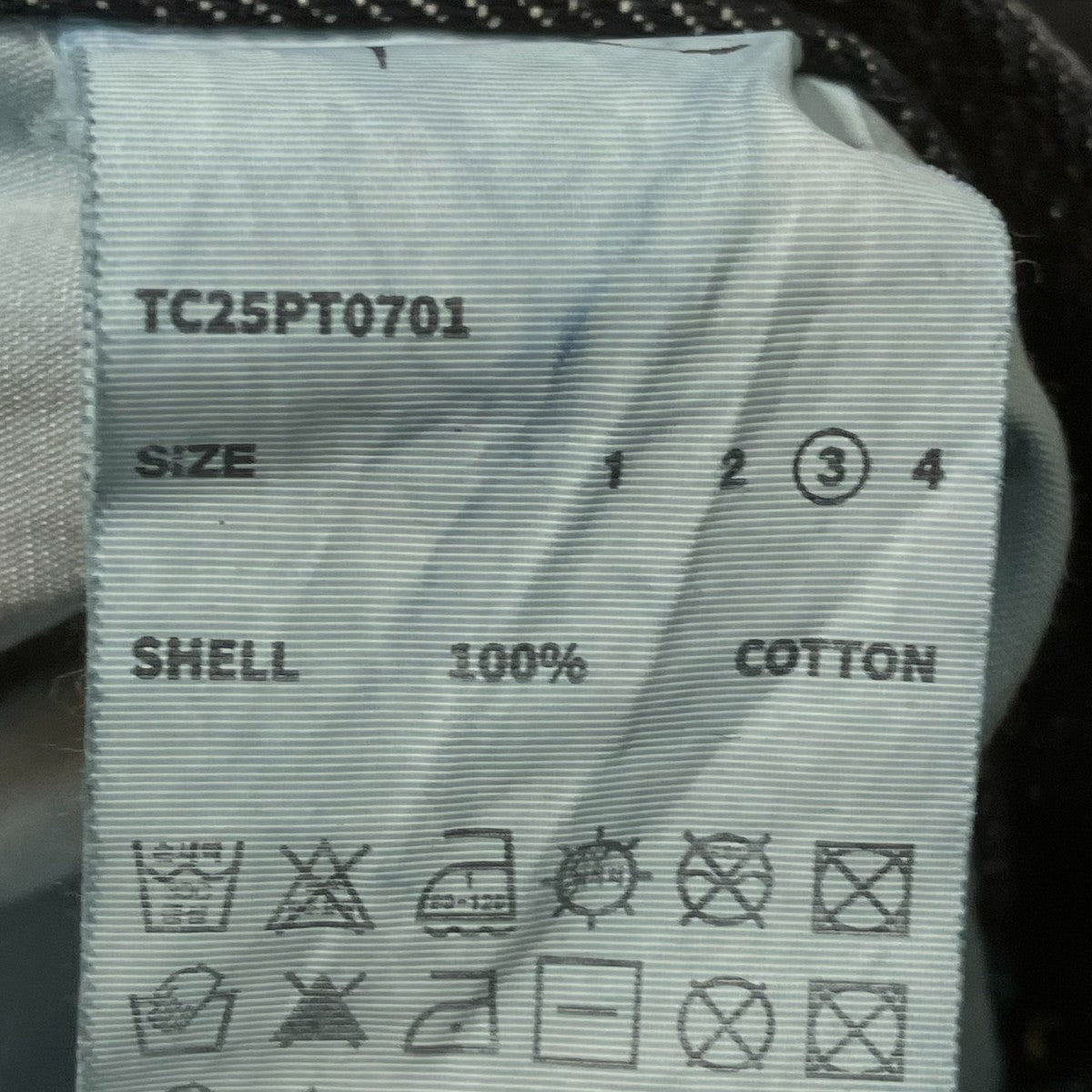 BURN DOWN DENIM PANTSペイントダメージ加工デニムパンツTC25PT0701