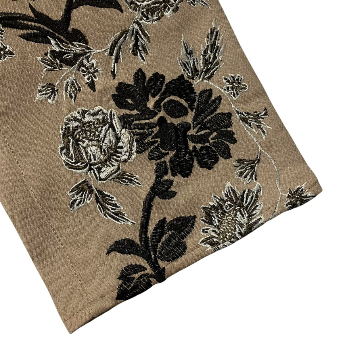 FLOWER EMBROIDERY PANTS刺繍ハイウエストパンツ18110-7112