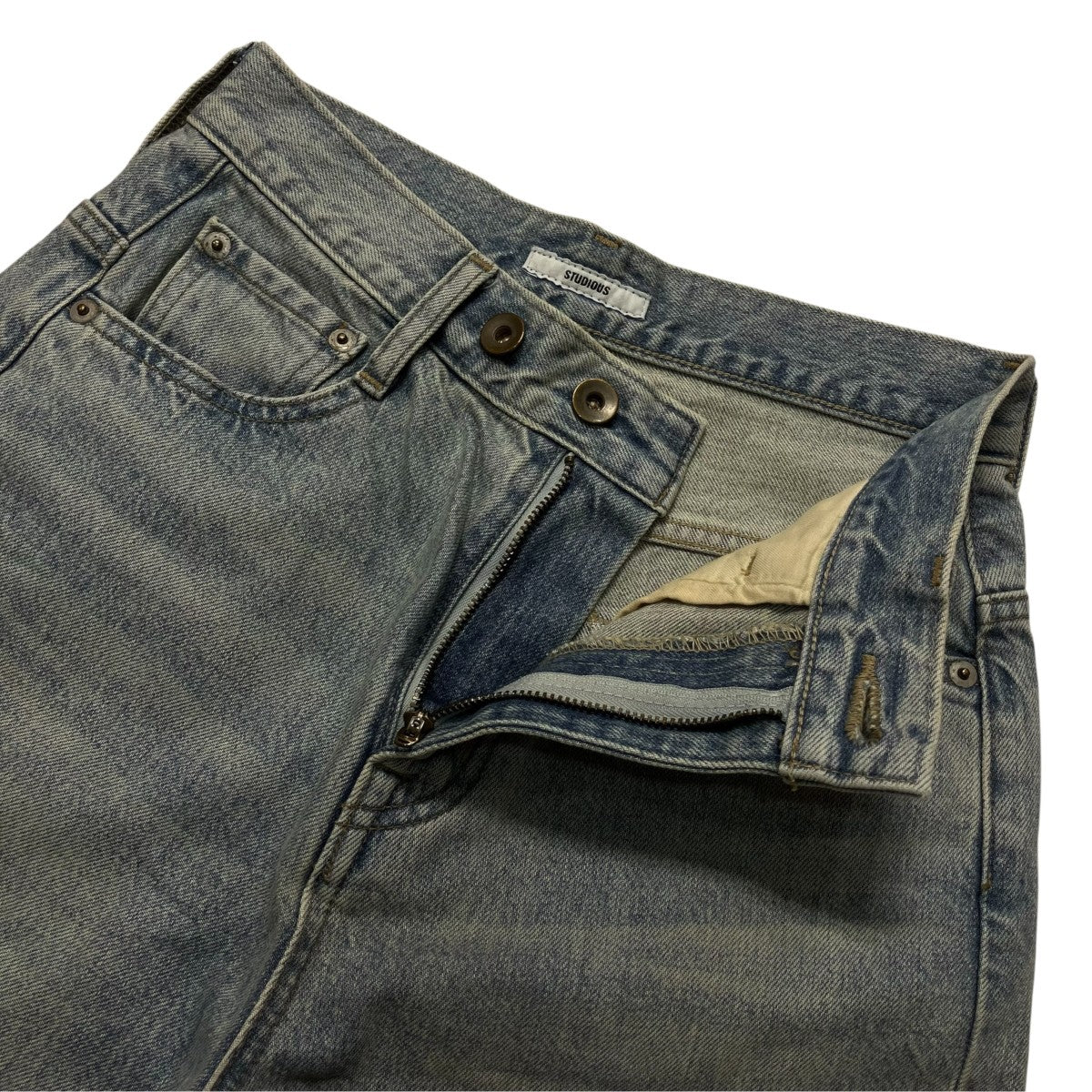 Semi Flare Dyed Jeansデニムパンツ125340032