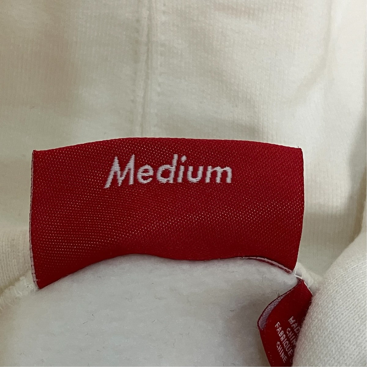 Supreme レザーロゴパッチフーディー 古着・中古-10枚目のアイテム画像