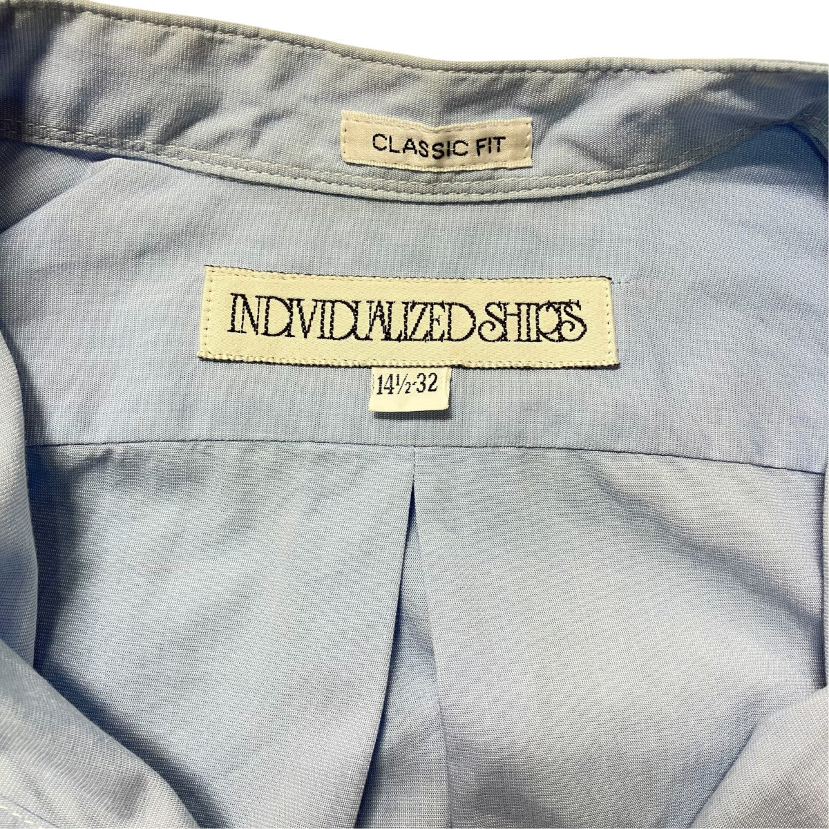 INDIVIDUALIZED SHIRTS バンドカラーシャツ 古着・中古-6枚目のアイテム画像