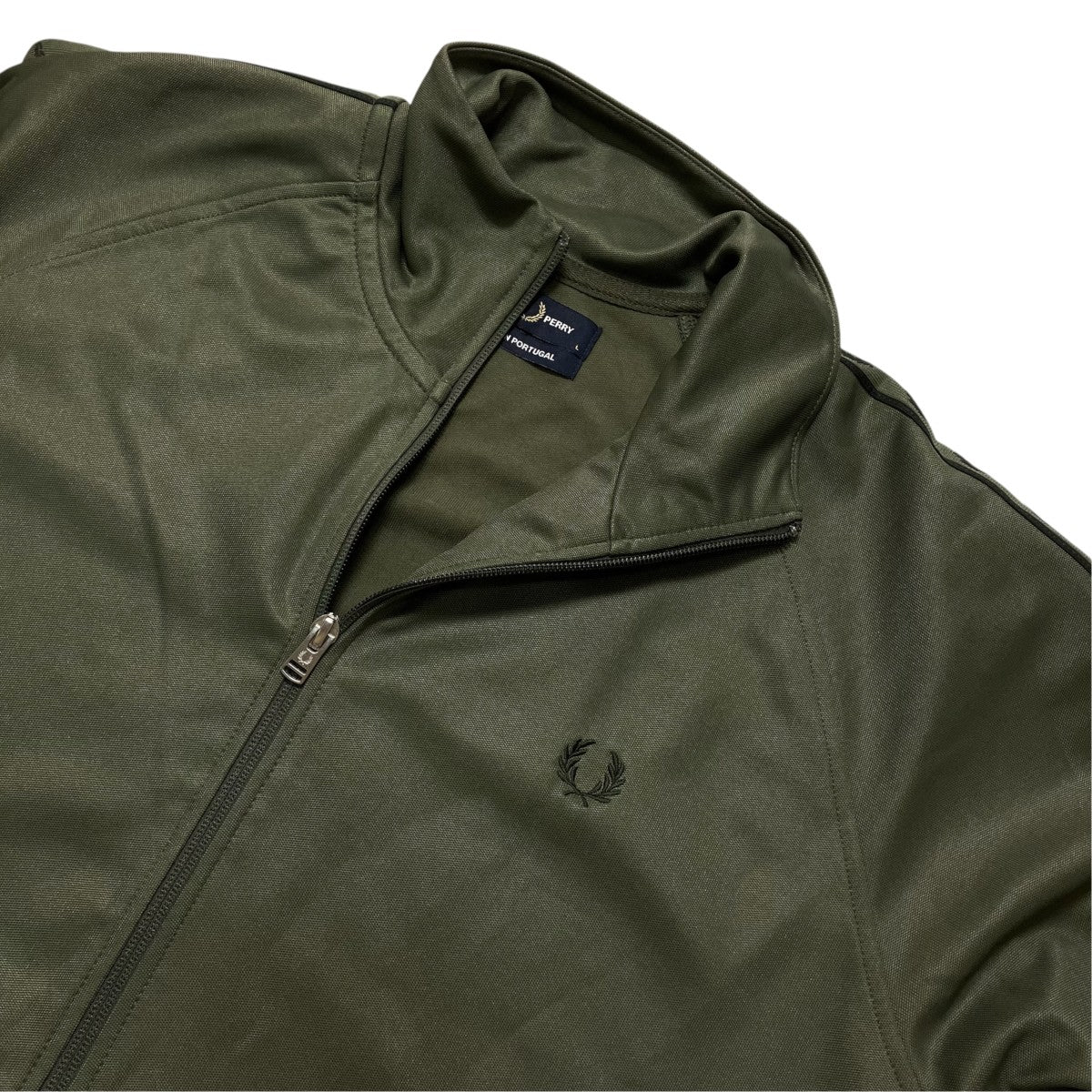 FRED PERRY Contrast Tape Track JacketトラックジャケットJ5557 古着・中古-3枚目のアイテム画像
