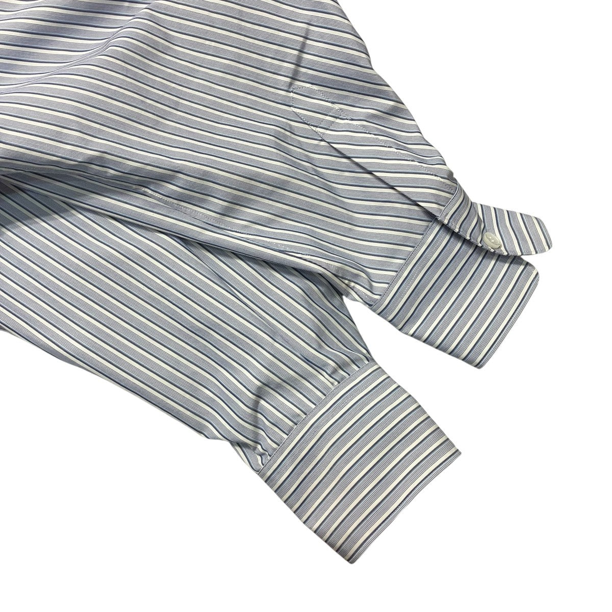 FUMITO GANRYU Mods Shirt ウエストドローコードストライプオーバーサイズシャツ FU5-SH-05 古着・中古-4枚目のアイテム画像