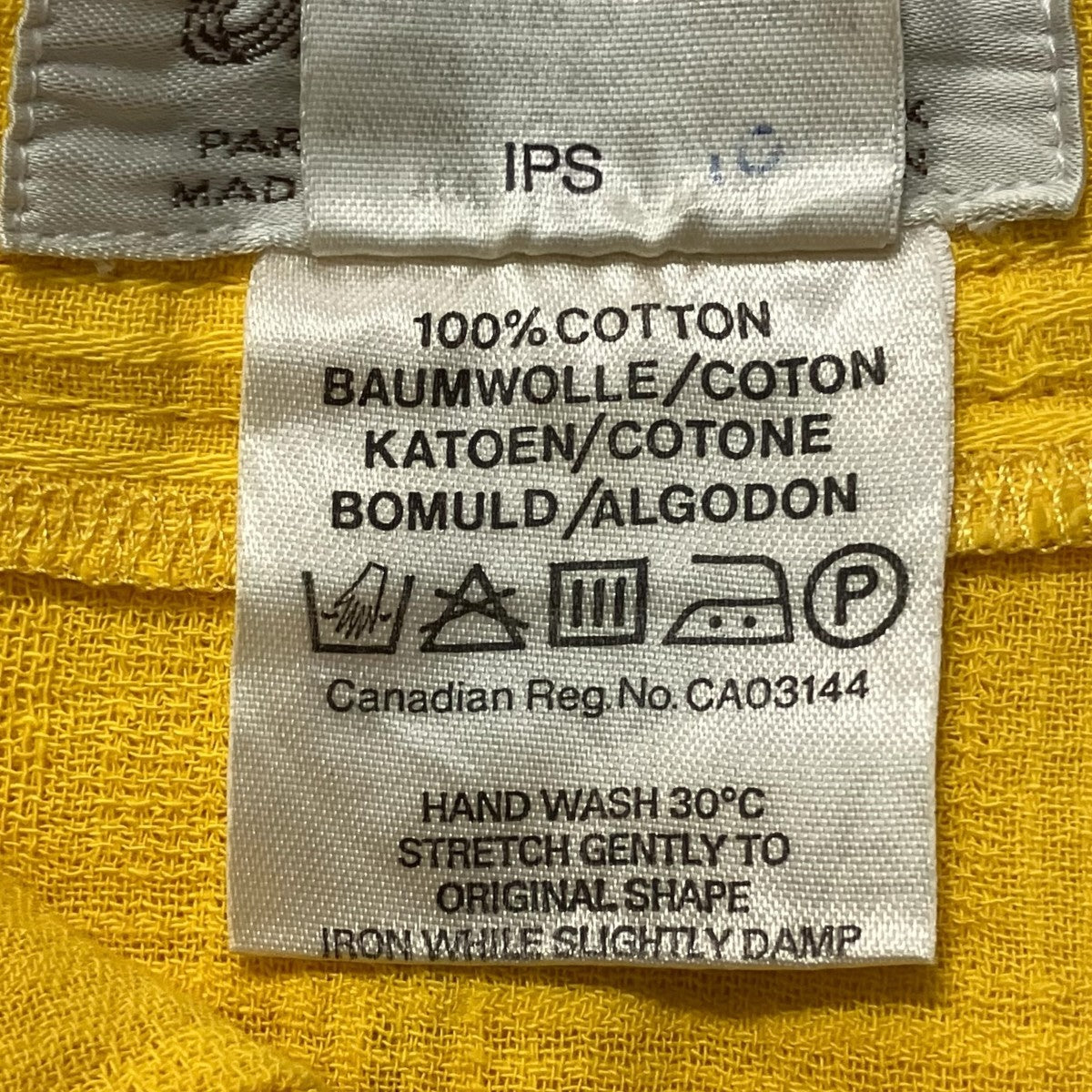 イギリス製コットンプリーツスカート