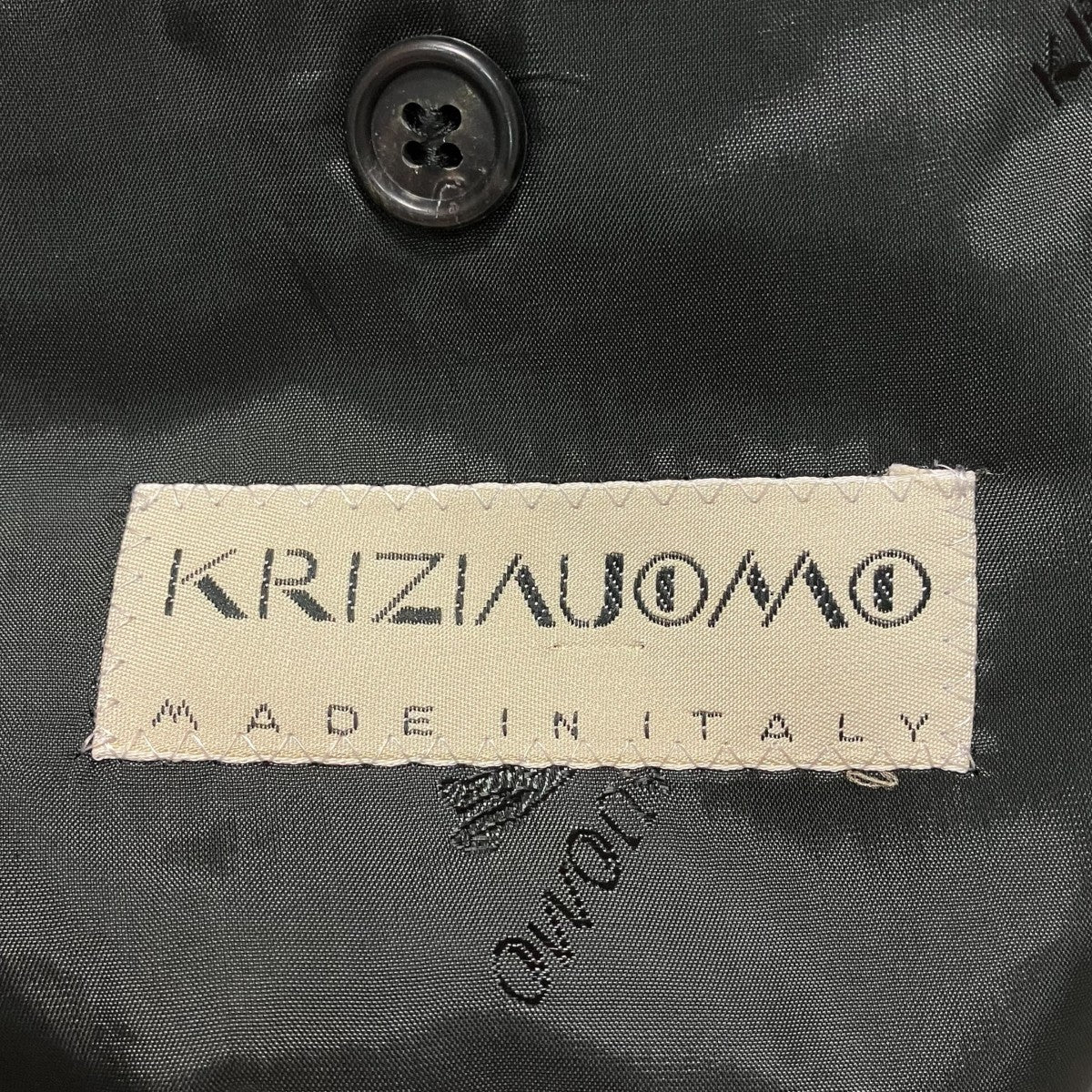 イタリア製ダブルブレストテーラードジャケット