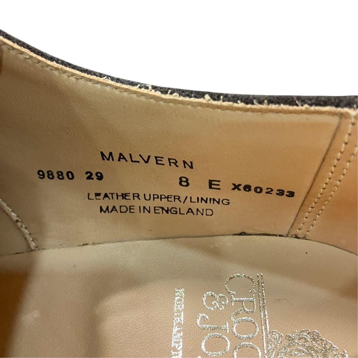 Crockett ＆ Jones レザーシューズ21-32-0130-502-29-21 古着・中古-6枚目のアイテム画像