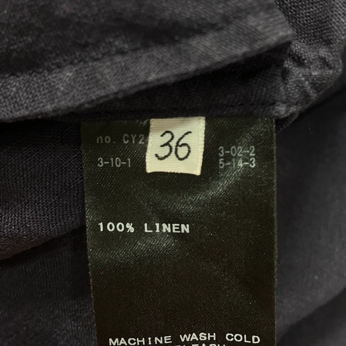 25SSLInen シャツドレスシャツワンピース25040500802010