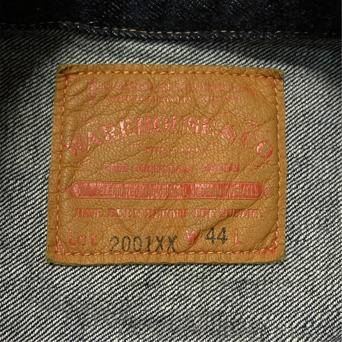 2001XX 1ST TYPE DENIM JACKETデニムジャケット