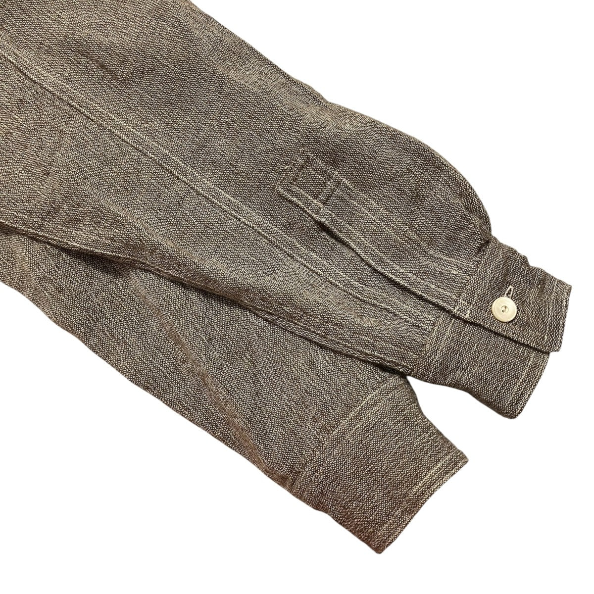 WORK SHIRT P OウールコットンプルオーバーシャツLOT 103