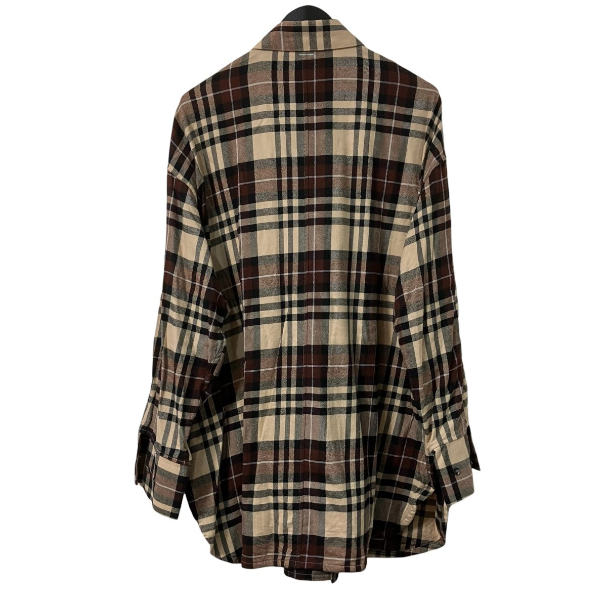 吾亦紅別注 CLASSIC SHIRT チェックネルシャツ 2201SK48W