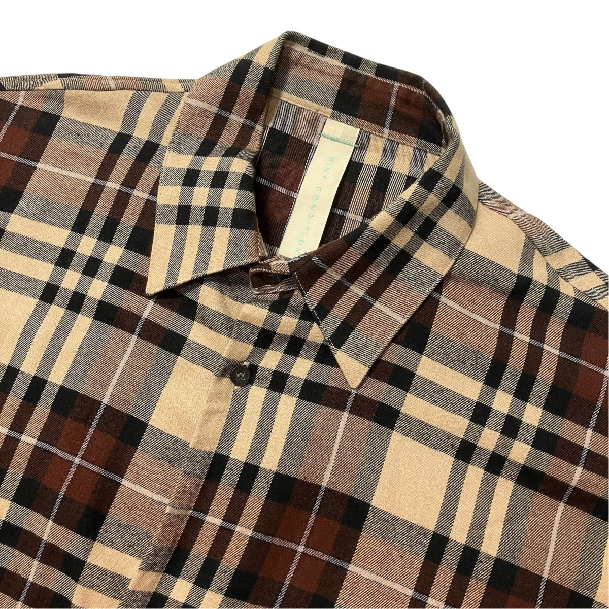 吾亦紅別注 CLASSIC SHIRT チェックネルシャツ 2201SK48W
