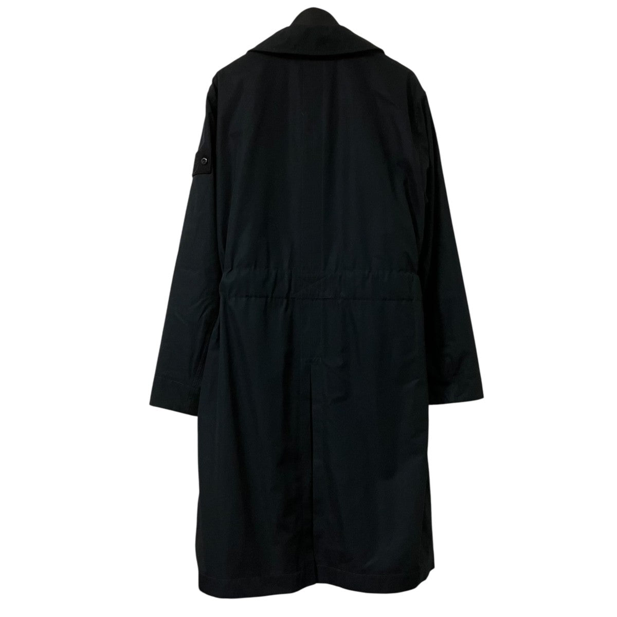 L2S157100004S0F01 Logo-Patch Belted Coatベルト付コート