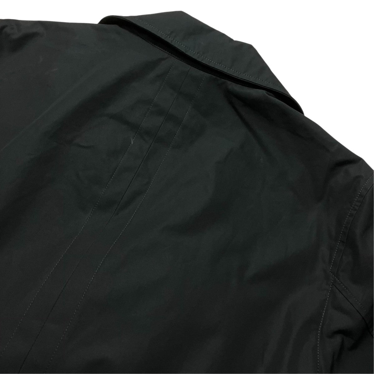 L2S157100004S0F01 Logo-Patch Belted Coatベルト付コート
