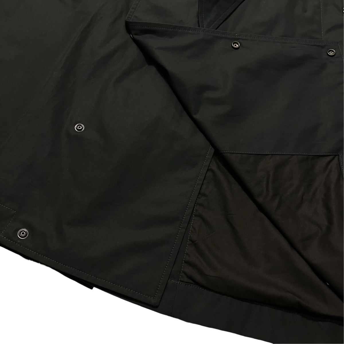 L2S157100004S0F01 Logo-Patch Belted Coatベルト付コート