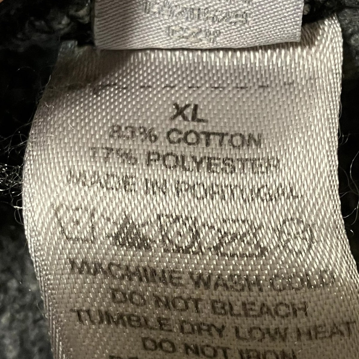 stussy FADED GRAPHIC ZIP HOODIEロゴジップパーカー 古着・中古-6枚目のアイテム画像
