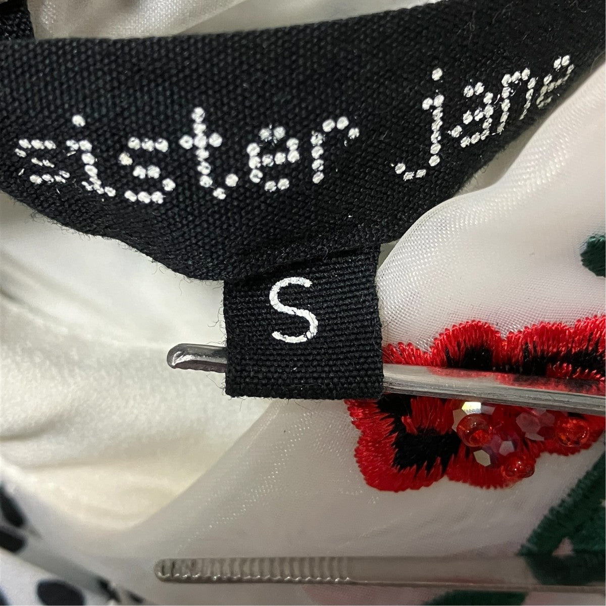 Sister Jane レースカラーワンピース 古着・中古-7枚目のアイテム画像