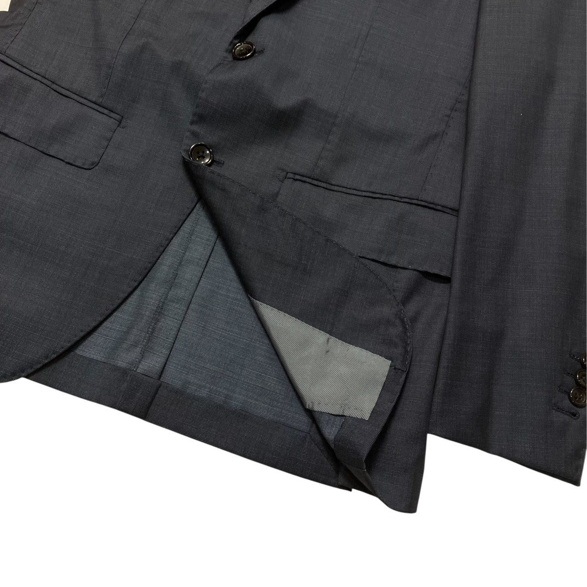 LORO PIANA FABRIC ピンヘッド スーツセットアップスーツ24-17-0035-015