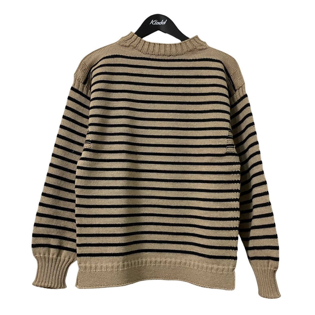 GUERNSEY WOOLLENS ボーダーニット1110221 古着・中古-1枚目のアイテム画像