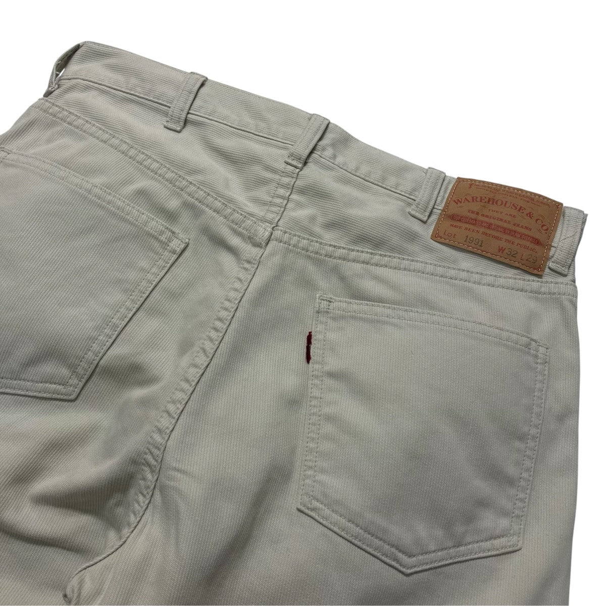 WAREHOUSE 1991 セコハン ピケパンツ 古着・中古-4枚目のアイテム画像