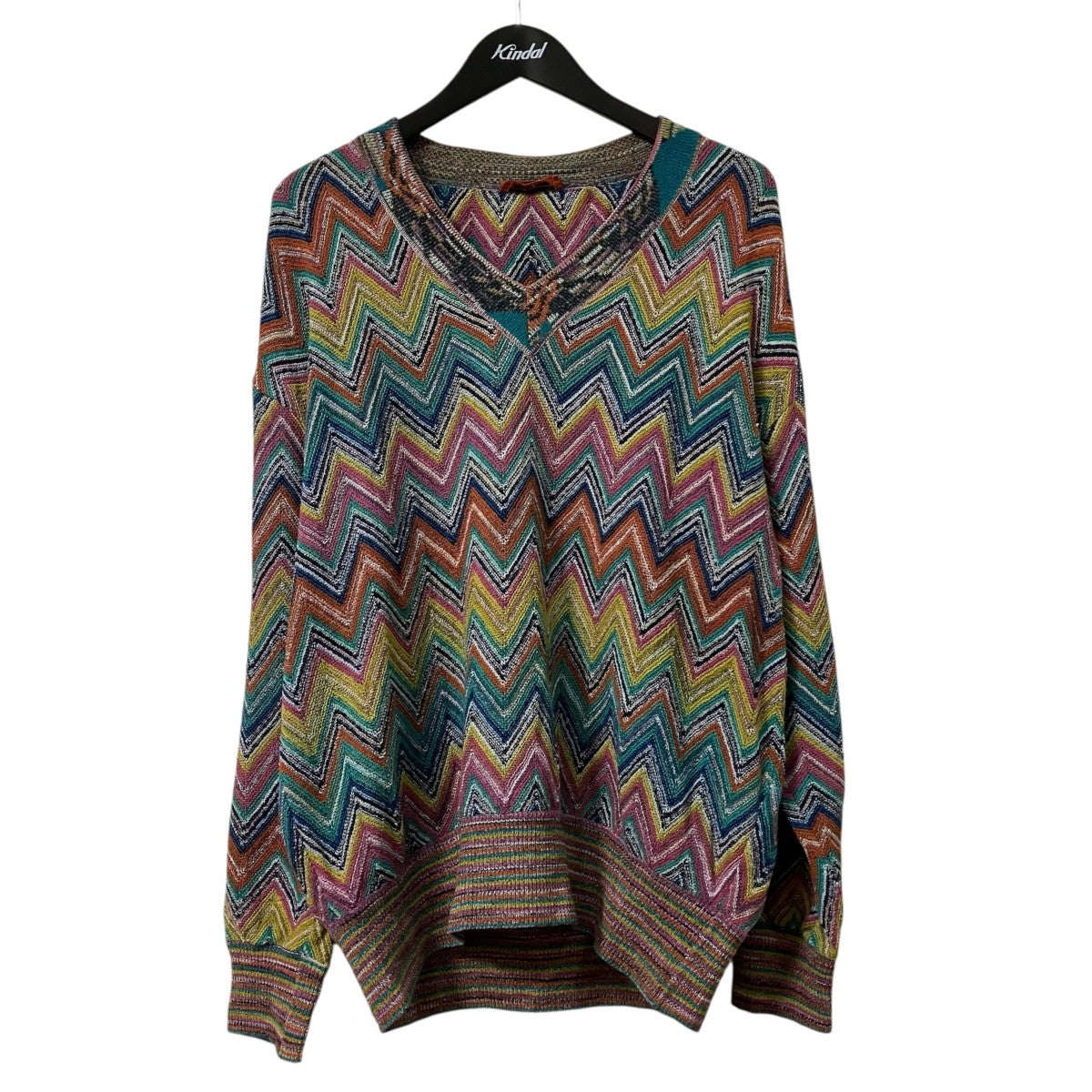 MISSONI Vネックニット 古着・中古-1枚目のアイテム画像