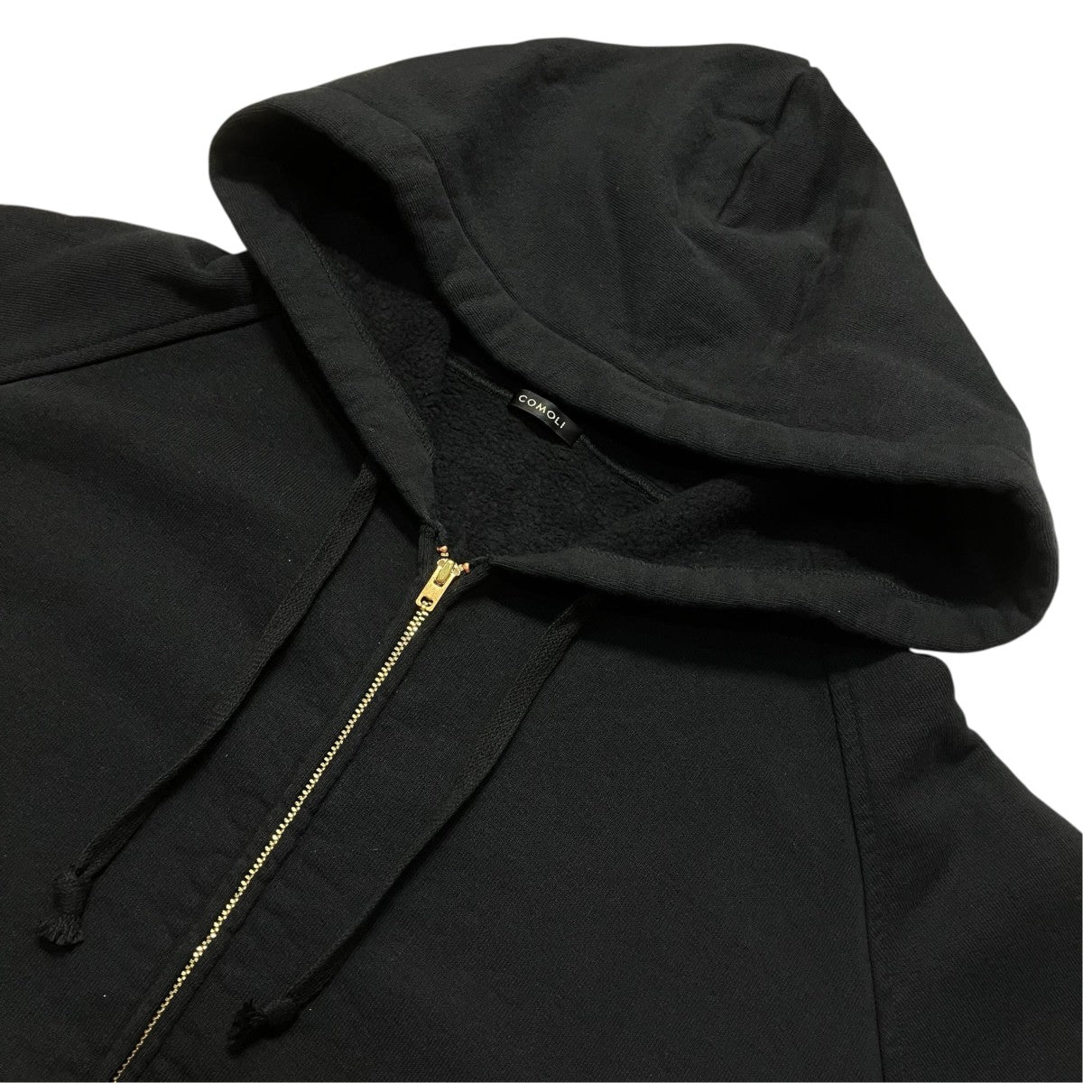 26SSコットン裏毛ジップパーカジップパーカーD01-05001