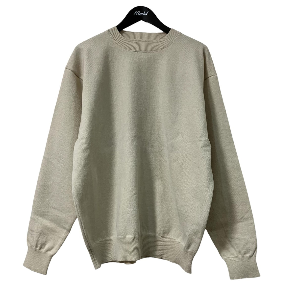 RIGID CASHMERE KNIT Pクルーネックニット95-224-017