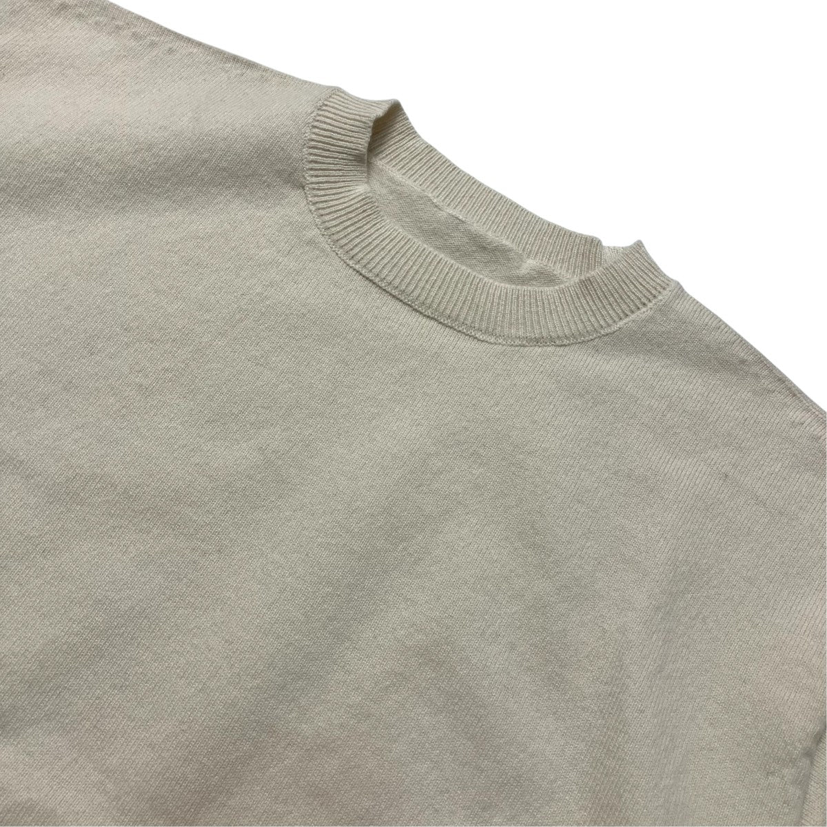 RIGID CASHMERE KNIT Pクルーネックニット95-224-017