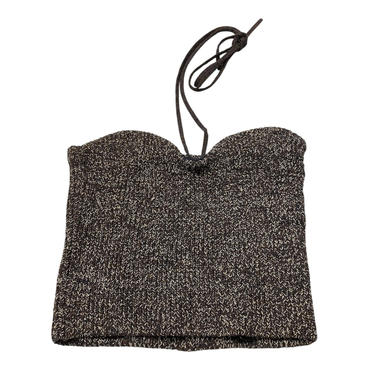 HEATHER COTTON KNIT TUBETOPビスチェ18106 2232