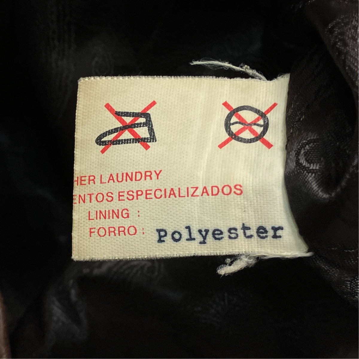 スペイン製レザージャケット