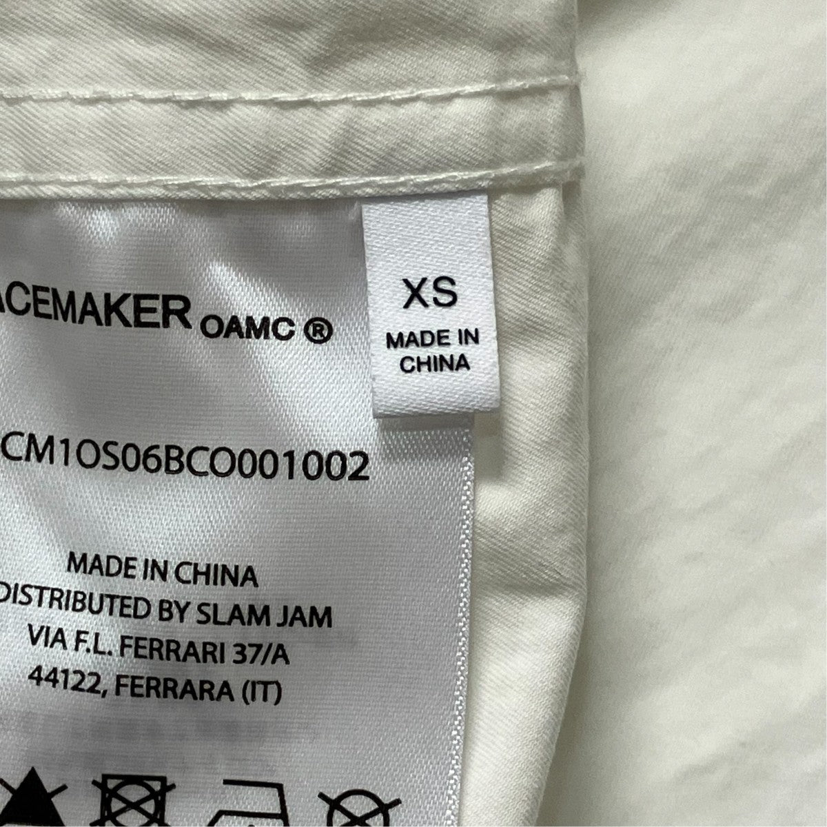 Jumbo Shirt長袖シャツpcm1os06bco001002