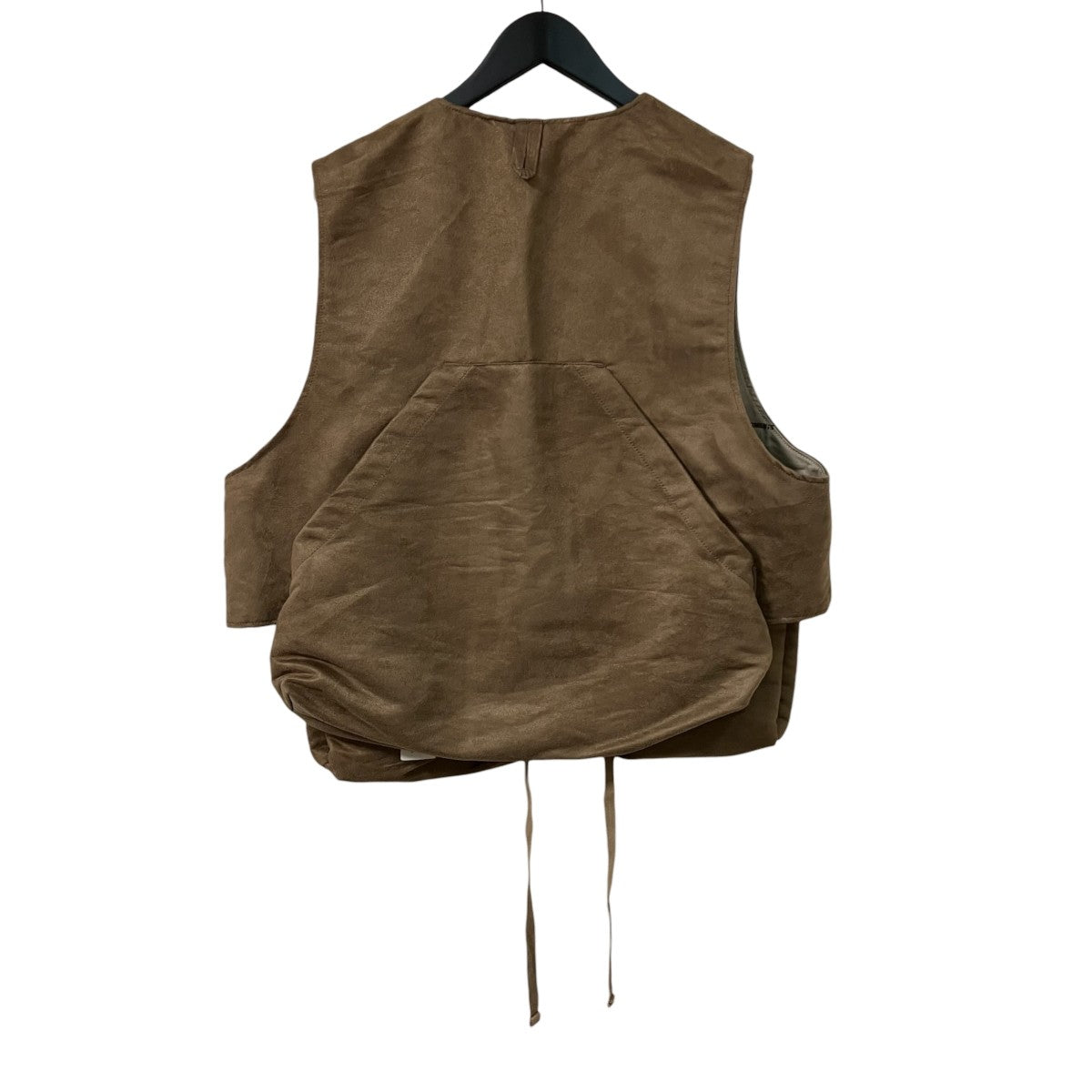 Fowl Vest Polyester Fake Suedeベスト