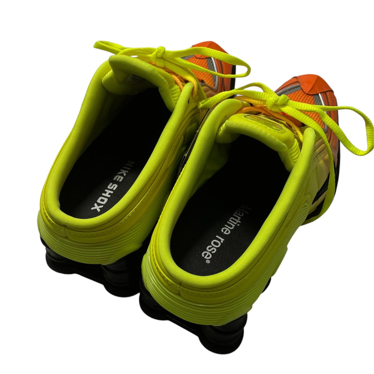 Shox MR4 Safety Orangeローカットスニーカーdq2401 800