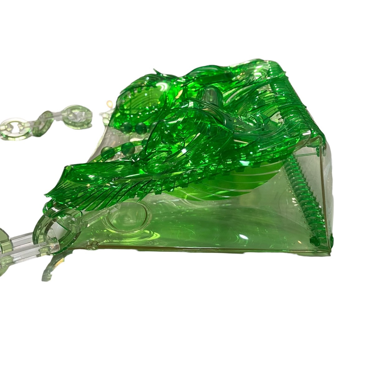 Transparent Sculptural Mini Chain BagショルダーバッグMM7 AC095
