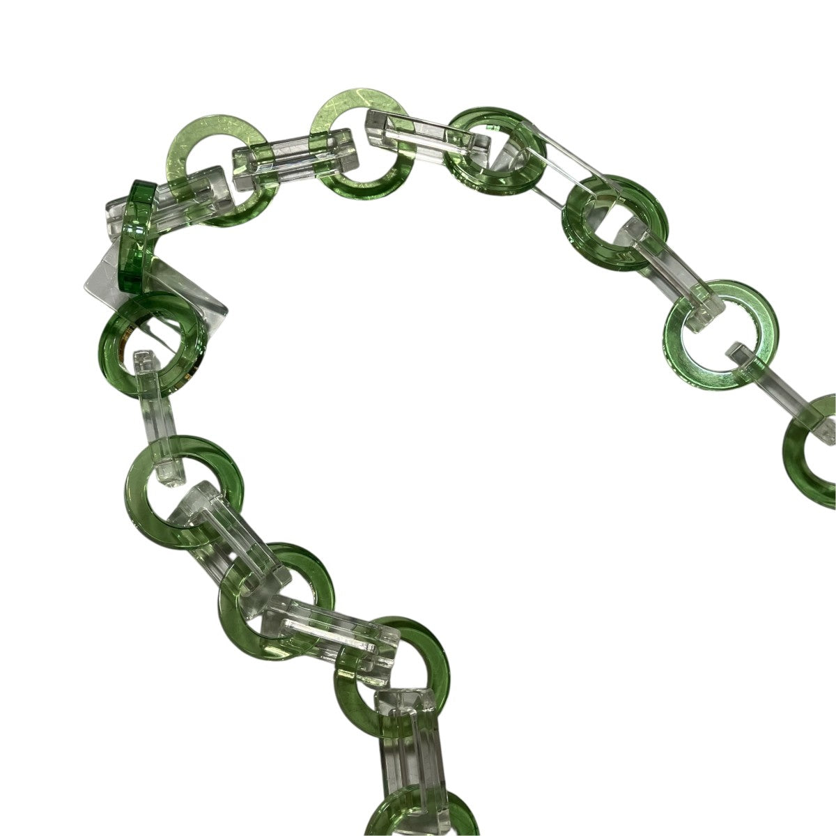 Transparent Sculptural Mini Chain BagショルダーバッグMM7 AC095