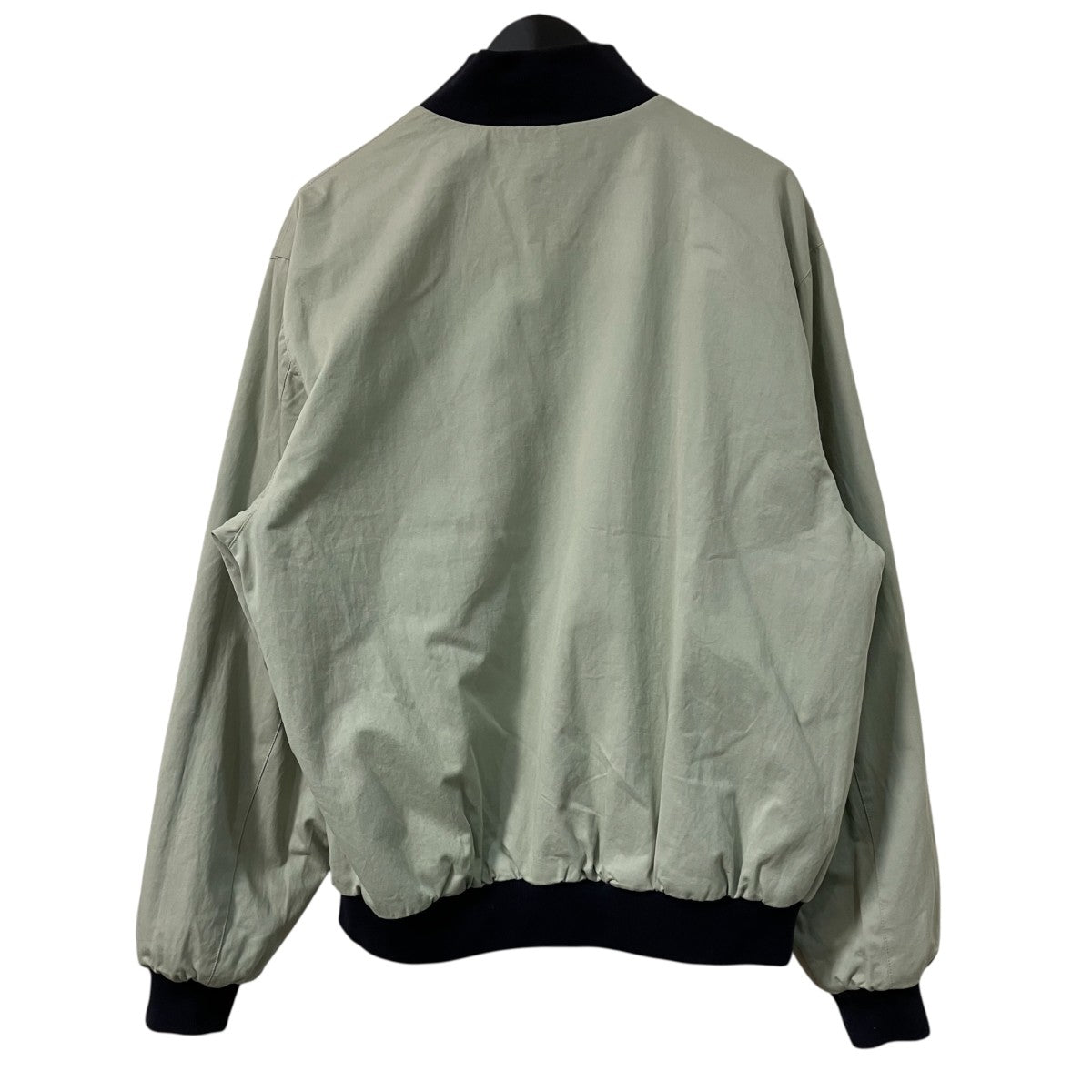 25AWREVERSIBLE PINSTRIPE WOOL COTTON Jリバーシブルブルゾン