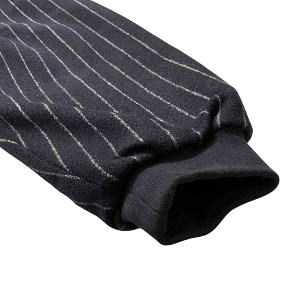 25AWREVERSIBLE PINSTRIPE WOOL COTTON Jリバーシブルブルゾン