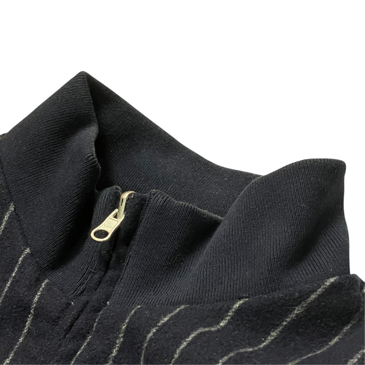 25AWREVERSIBLE PINSTRIPE WOOL COTTON Jリバーシブルブルゾン
