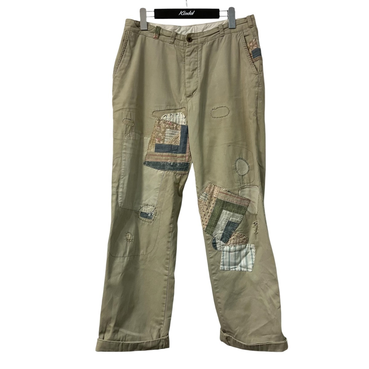 パッチワークチノパンツQUILTED PANT
