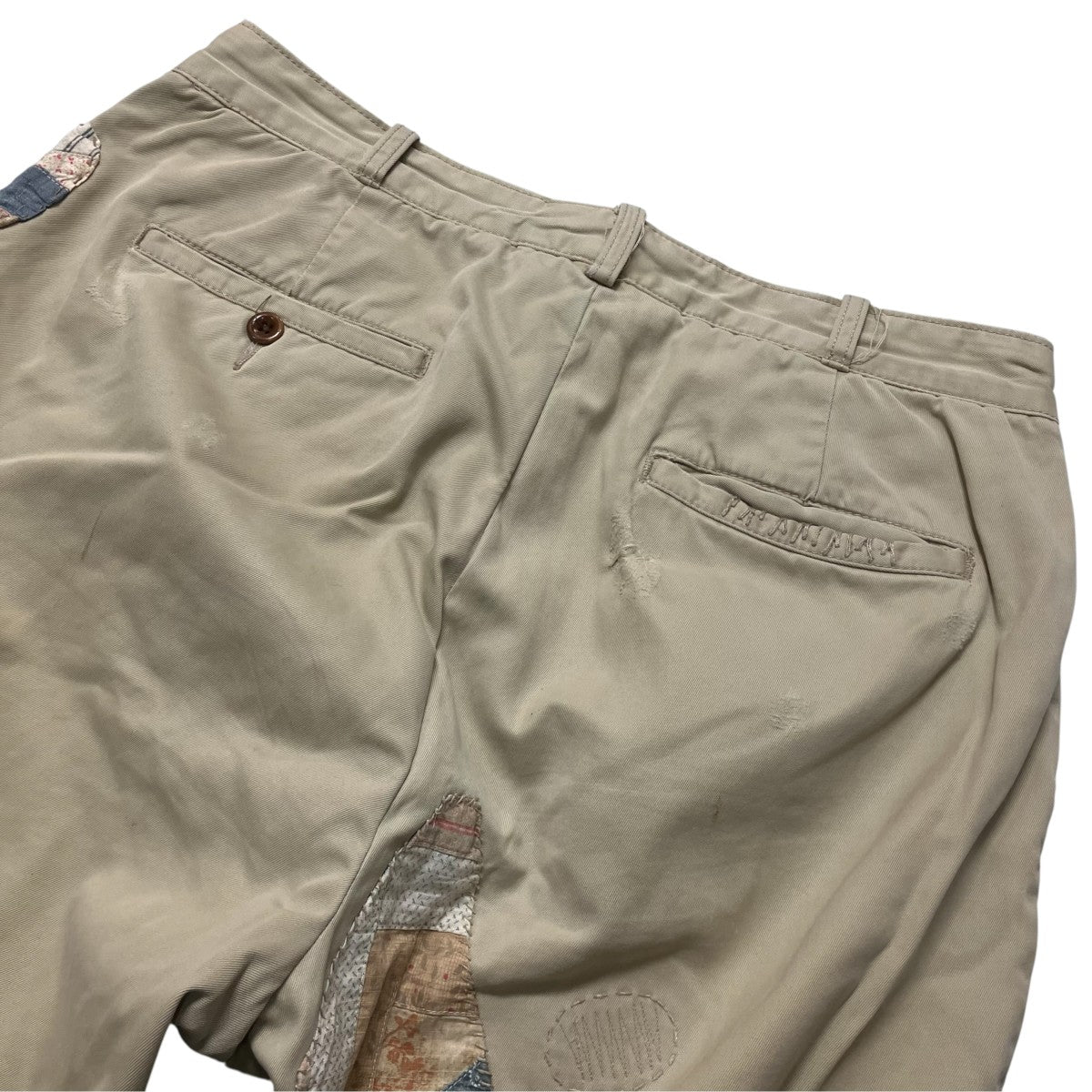 パッチワークチノパンツQUILTED PANT