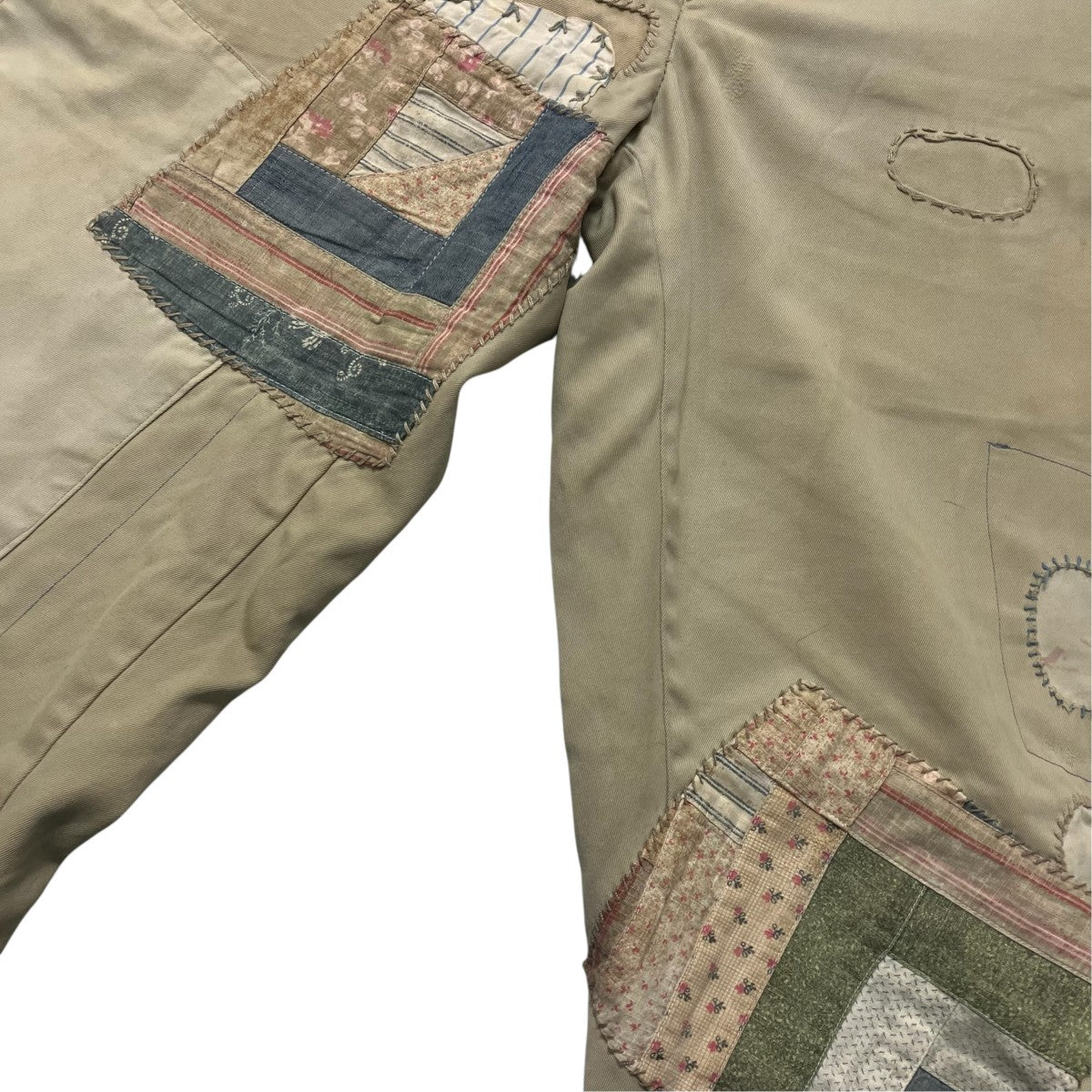 パッチワークチノパンツQUILTED PANT