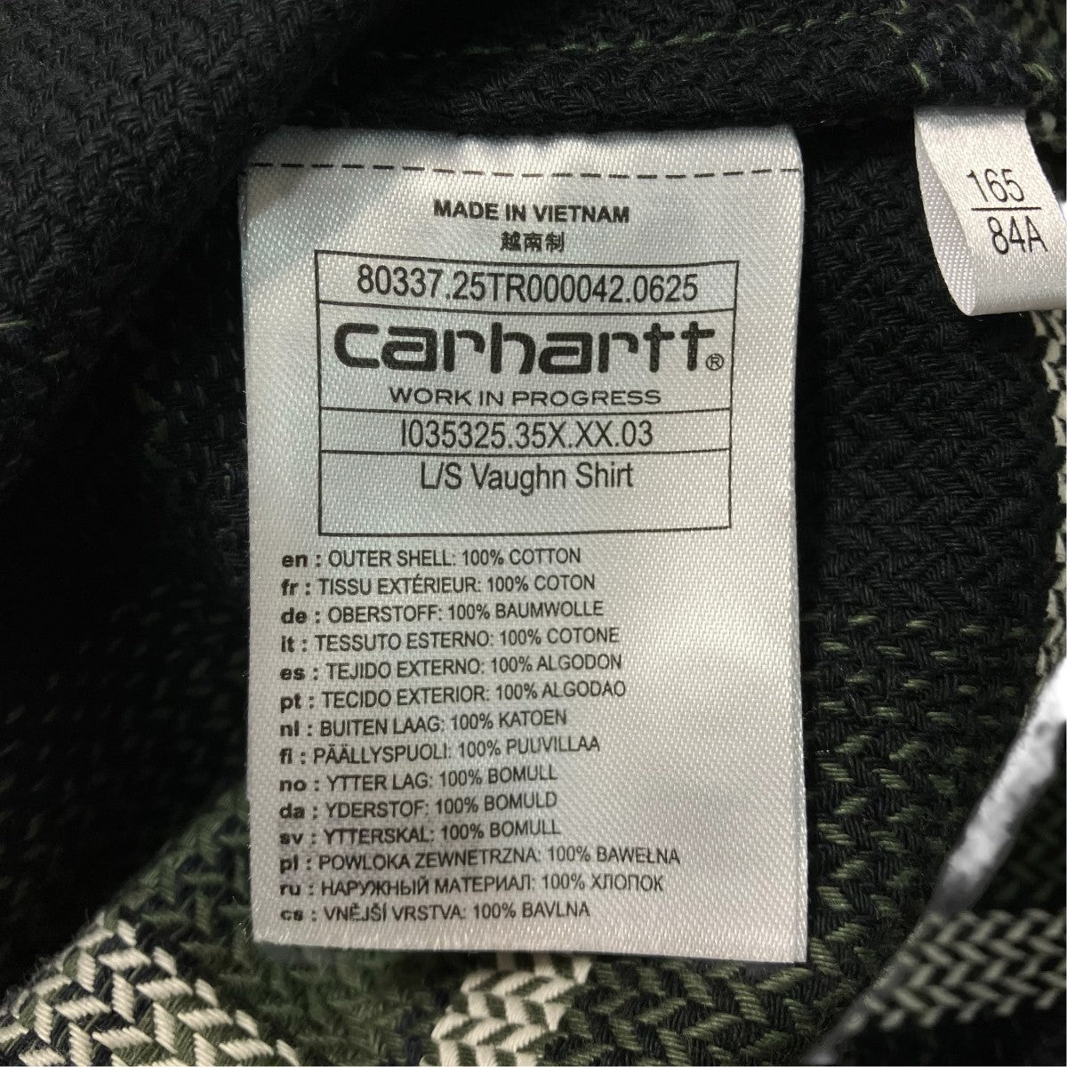 L S Vaughn Shirt長袖シャツI035325.35X.XX.03