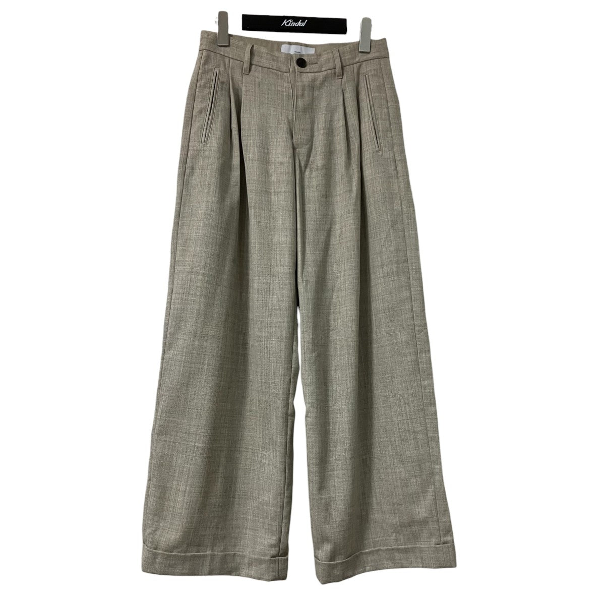 26SSWOOL TROUSERSタックパンツ26440802
