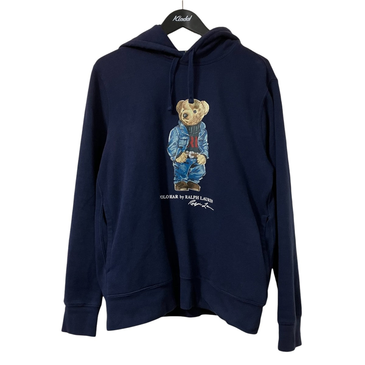 POLO RALPH LAUREN ポロベアプリントパーカー 古着・中古-1枚目のアイテム画像