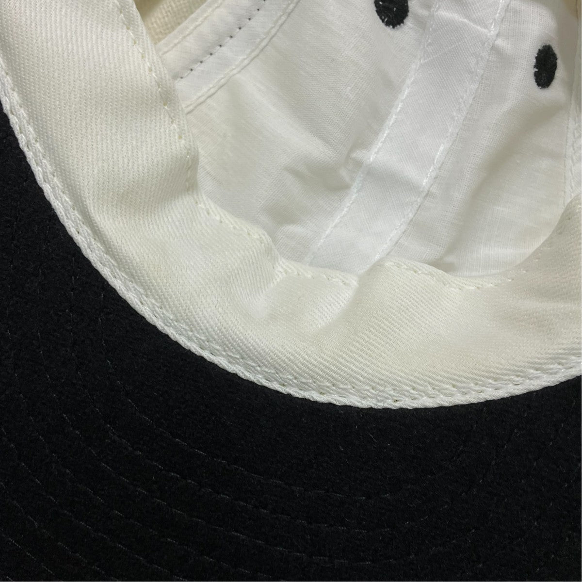 WOOL FLANNEL 8 PANEL HATロゴキャップ