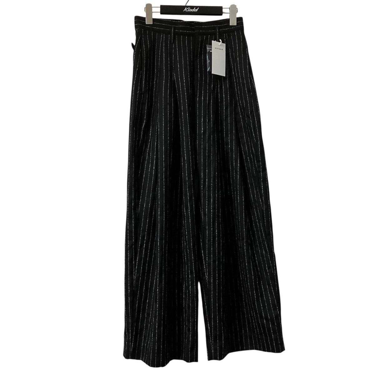 SHINYA KOZUKA Dear BAGGY PIN STRIPEバギーパンツ2502SK58 古着・中古-1枚目のアイテム画像
